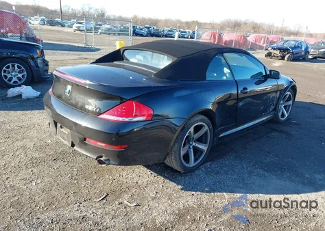 2008 BMW 650I z USA, uszkodzony, nr VIN WBAEB53548CX63005